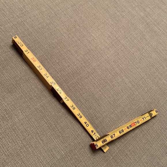 LUFKIN RED END EXTENSION Ruler X46F Made In USA Great Condition - Picture 11 of 12